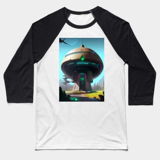 MEGA TELEPORT ON PLANET SAM Baseball T-Shirt